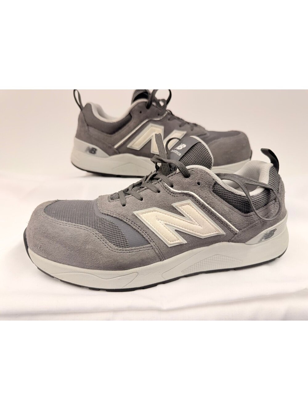 New Balance Men's 9.5 DGrey Elite Lite EH Work Shoes Composite Safety Toe